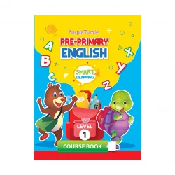 Purple Turtle Online Level 1,Complete English Learning Program for Nursery (6 Books + Online Platform Access)
