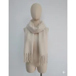 soft and elegant long winter scarf This scarf is designed to provide you with superior coverage and exceptional comfort, thanks to its generous length of 2 meters and ideal width of 50 cm, allowing you to style it in multiple ways - AS art
