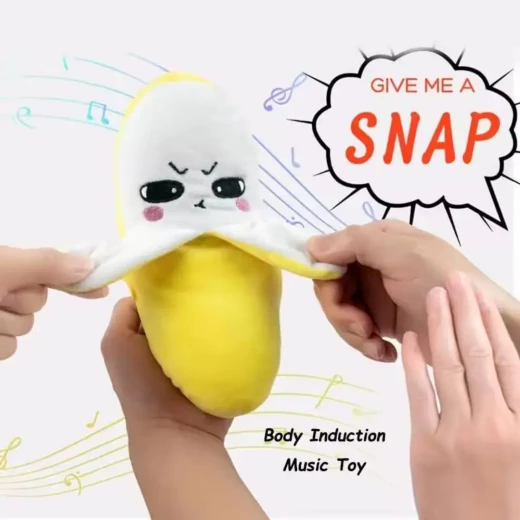Memoji Interactive Rhythm Toy for Kids | Musical Clap Response Plush Toy | Educational Gift for Ages 3+ - AS art - Image 2