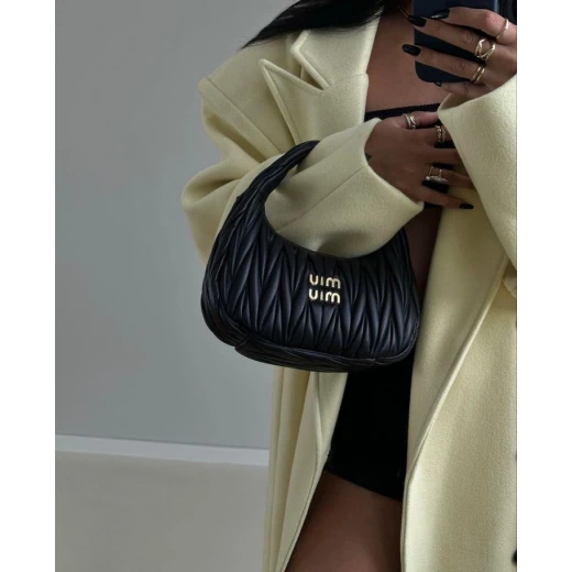 A luxurious women's handbag crafted from textured leather with a sophisticated, modern design - Master Copy stamped - AS art - Image 4