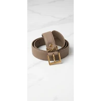 Premium Genuine Leather Belt Collection with Gold Buckles (Includes Gift Box)