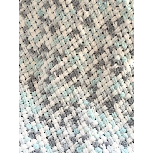 Gifted Yarns, Baby Boy blanket, Multicolor , 80 x 100 cm Gifted Yarns, Baby Boy blanket, Multicolor , 80 x 100 cm