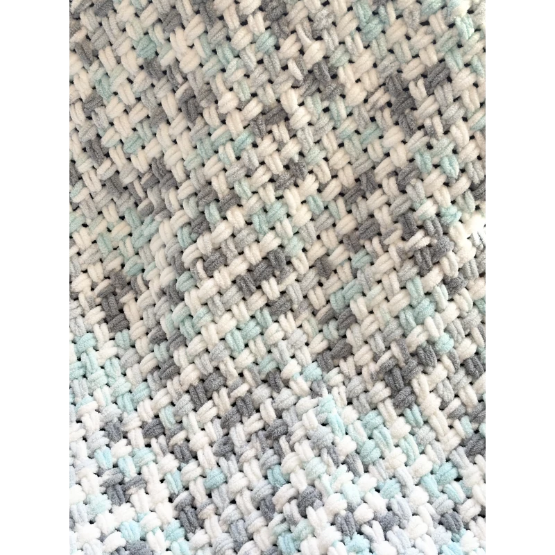 Gifted Yarns, Baby Boy blanket, Multicolor , 80 x 100 cm - Gifted yarns