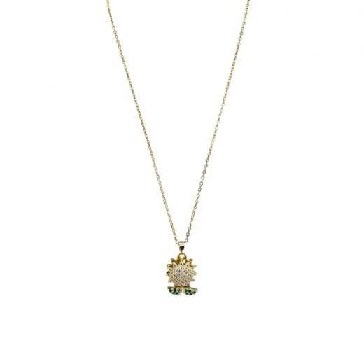 AURA Gold necklace with a unique and charming pendant – an elegant piece with lasting shine and guaranteed color AURA Gold necklace with a unique and charming pendant – an elegant piece with lasting shine and guaranteed color