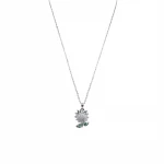 ARUA Elegant silver necklace with a unique and beautiful pendant – a refined piece that adds a special touch to your style, with guaranteed color - Aura