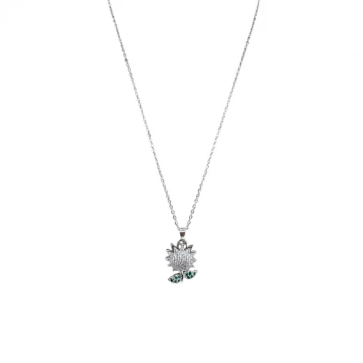 ARUA Elegant silver necklace with a unique and beautiful pendant – a refined piece that adds a special touch to your style, with guaranteed color ARUA Elegant silver necklace with a unique and beautiful pendant – a refined piece that adds a special touch to your style, with guaranteed color