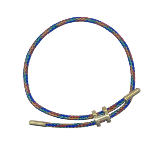 AURA Stylish bracelet featuring a colorful H-shaped design – a trendy, free-size accessory that adds personality to your look - Aura - Image 6