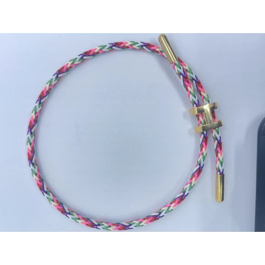 AURA Stylish bracelet featuring a colorful H-shaped design – a trendy, free-size accessory that adds personality to your look - Aura - Image 3