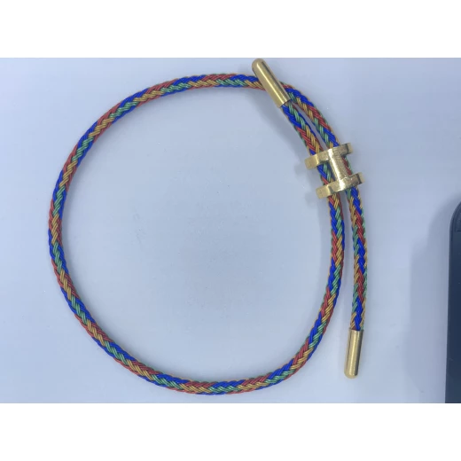AURA Stylish bracelet featuring a colorful H-shaped design – a trendy, free-size accessory that adds personality to your look - Aura - Image 2
