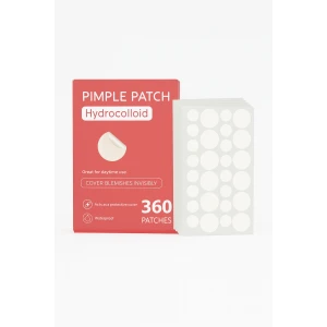 Hydrocolloid Pimple Patch, 360 Invisible Acne Absorbing Dots, Waterproof, Daytime Use