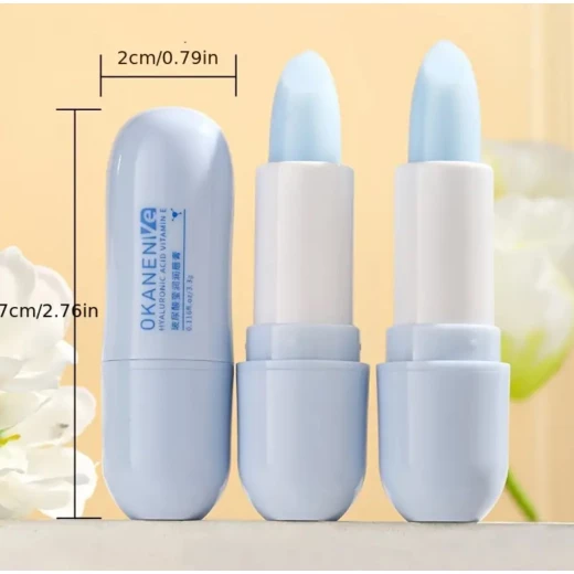 Hyaluronic Acid Lip Balm – Hydrating & Nourishing Lip Care with Vitamin E and Sodium Hyaluronate - Snugsy - Image 2