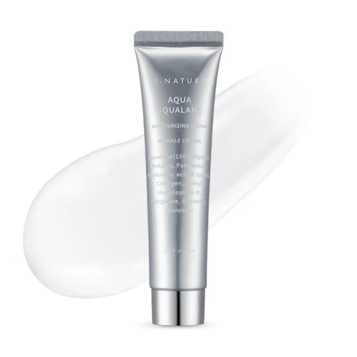 S. Nature Aqua Squalane Moisturizing Cream 150,000ppm – Deep Hydration Face Moisturizer for Dry and Sensitive Skin Korean Skin Care 60ml S. Nature Aqua Squalane Moisturizing Cream 150,000ppm – Deep Hydration Face Moisturizer for Dry and Sensitive Skin Korean Skin Care 60ml