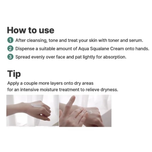 S. Nature Aqua Squalane Moisturizing Cream 150,000ppm – Deep Hydration Face Moisturizer for Dry and Sensitive Skin Korean Skin Care 60ml - Snugsy - Image 9