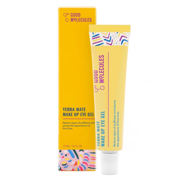 Yerba Mate Wake Up Eye Gel, 15ml, Fragrance-Free, 1 Piece - Snugsy