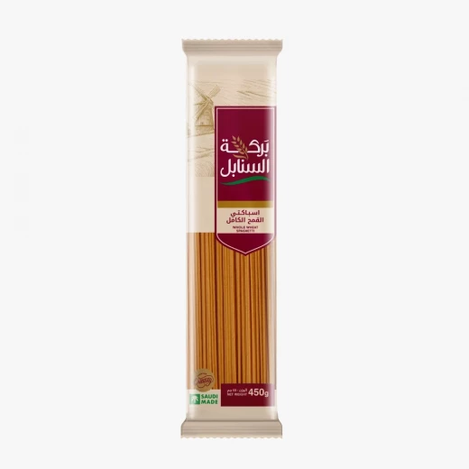 BARAKAH AL SANABIL WHOLE WHEAT SPAGHETTI 450g BARAKAH AL SANABIL WHOLE WHEAT SPAGHETTI 450g