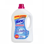 Asevi Super Concentrated Gel Detergent – Active Power & Whitening Laundry Liquid 3L 52+4 Washes For Whites & Colors - Asevi