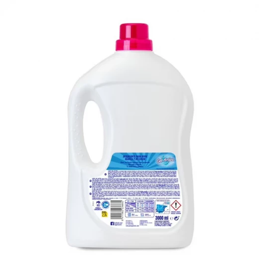 Asevi Super Concentrated Gel Detergent – Active Power & Whitening Laundry Liquid 3L 52+4 Washes For Whites & Colors - Asevi - Image 2
