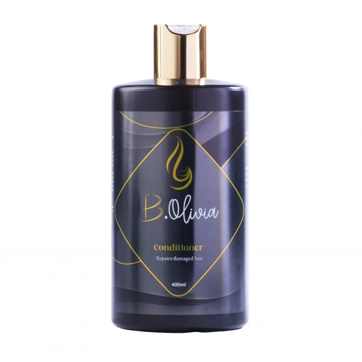 B.Olivia Hair Conditioner,400 ml Hydrating & Nourishing Formula for All Hair Types, Reduces Frizz, Strengthens & Adds Shine, Safe for Sensitive Scalps & Protein-Treated Hair - B.olivia - Image 2