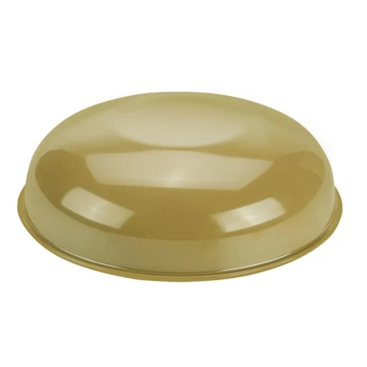 ATAD 21.2cm Beige Melamine Date Bowl (Tamriya) with Hidden Pit Catcher – Double-Layer Serving Bowl with Lower Waste Compartment (21.2 x 21.2 x 9 cm)  - Atad - Image 5