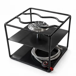 Atad Square Black Gas Stove – Practical Design & Stable Outdoor Cooking