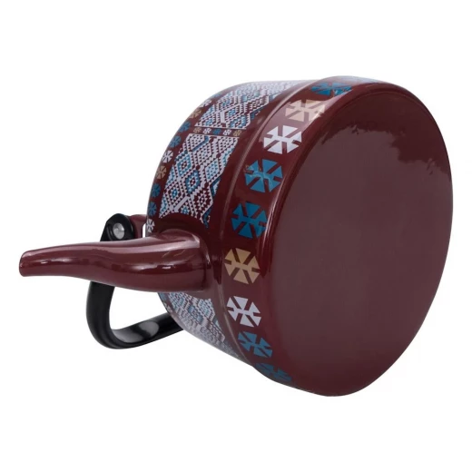 Atad Engraved Ghadar Teapot, Red, 2.5L,  (24×17.8×22.5 cm) – Bold Traditional Design, Durable & Easy to Clean, Great for Outdoor Use - Atad - Image 6