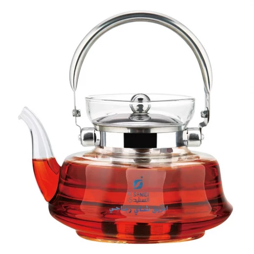 Glass Teapot with Stainless Steel Infuser, 1.4L , Heat-Resistant, Easy to Clean, Ideal for Daily Use and Travel - Atad - Image 4