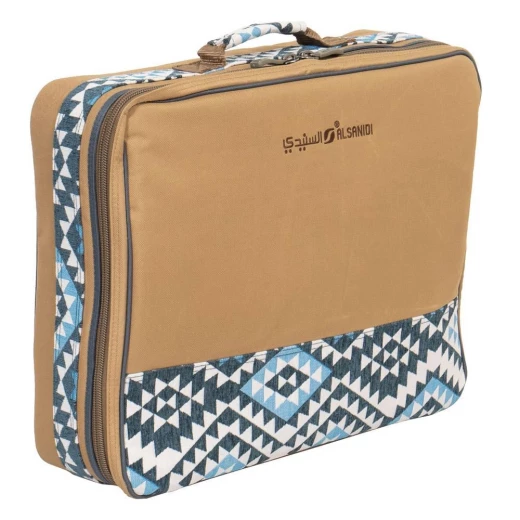 Al-Summan Heritage Tea & Coffee Bag, Khaki with Cadet Heritage Pattern, 31L – Well-Organized, Moisture-Resistant, Easy to Carry Al-Summan Heritage Tea & Coffee Bag, Khaki with Cadet Heritage Pattern, 31L – Well-Organized, Moisture-Resistant, Easy to Carry