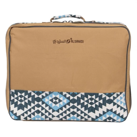 Al-Summan Heritage Tea & Coffee Bag, Khaki with Cadet Heritage Pattern, 31L – Well-Organized, Moisture-Resistant, Easy to Carry - Atad - Image 2