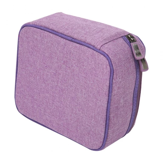 Travel Glass & Cup Case (6 Cups), Lavender – Water-Resistant, Organized & Lightweight for Outdoor Use - Atad - Image 2
