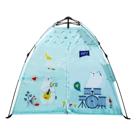 DPT Foldable Kids Tent, Blue 1.2×1.2×1.08 m – Safe, Fun & Portable - Dpt - Image 4