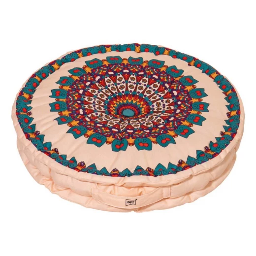 وسادة جلوس دائرية وردية 45×10 سم, مريحة، سهلة الحمل، مقاومة للبهتان من دي بي تي وسادة جلوس دائرية وردية 45×10 سم, مريحة، سهلة الحمل، مقاومة للبهتان من دي بي تي