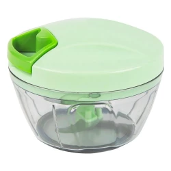 Atad Manual Vegetable & Fruit Cutter with Bowl 12.5×9.3 cm – Perfect for Camping & Outdoor Use