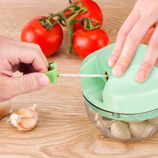 Atad Manual Vegetable & Fruit Cutter with Bowl 12.5×9.3 cm – Perfect for Camping & Outdoor Use - Atad - Image 5