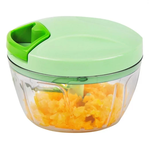 Atad Manual Vegetable & Fruit Cutter with Bowl 12.5×9.3 cm – Perfect for Camping & Outdoor Use - Atad - Image 2