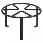 Atad Round Campfire Stand 30 cm – Durable, Compact, Easy to Carry & Store - Atad
