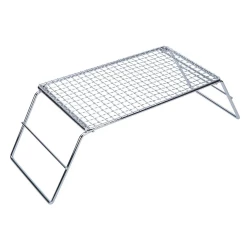 مركاب نار قابل للطي 14×18×32 سم – سهل النقل والتخزين، متين ومقاوم للصدأ، يوفر استقرار أثناء الاستخدام من عتاد