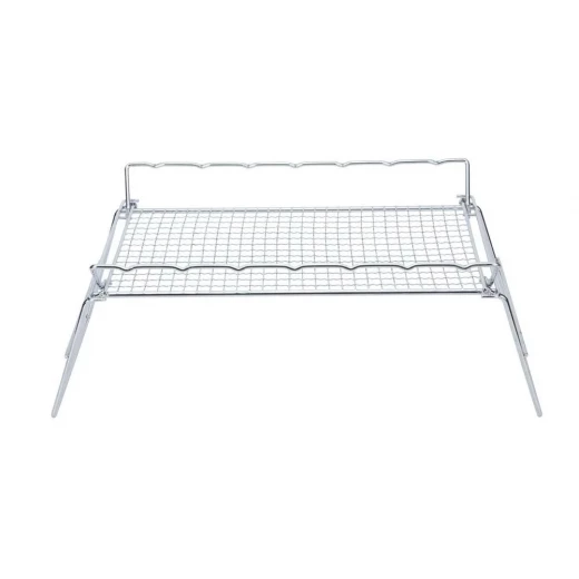 مركاب نار قابل للطي 15.5×20×41 سم – سهل الحمل والتخزين، متين ومقاوم للصدأ، آمن للاستخدام الخارجي من عتاد - عتاد - Image 4