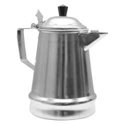 Atad Indian Aluminum Coffee Pot 1.3L – Durable, Lightweight & Easy to Clean