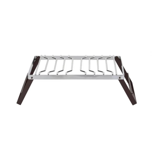 مركاب نار البر قابل للطي 30×50 سم – متين ويتحمل الحرارة، تصميم عملي وسهل التخزين من عتاد - عتاد - Image 3