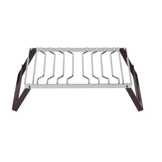 مركاب نار البر قابل للطي 30×50 سم – متين ويتحمل الحرارة، تصميم عملي وسهل التخزين من عتاد - عتاد - Image 6