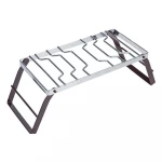 مركاب نار البر قابل للطي 25×35 سم – سهل النقل ومقاوم للصدأ وآمن للاستخدام الخارجي من عتاد - عتاد