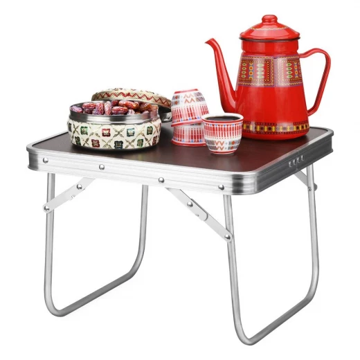 Atad Foldable Aluminum Table 40×40×29 cm – Lightweight, Supports Up to 20 kg - Atad - Image 6
