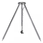 Atad 50 cm Stainless Steel Teapot Hook with Wood-Tone Fabric Case – Rust-Resistant &amp; Portable - Atad