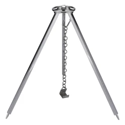 Atad 50 cm Stainless Steel Teapot Hook with Wood-Tone Fabric Case – Rust-Resistant &amp; Portable