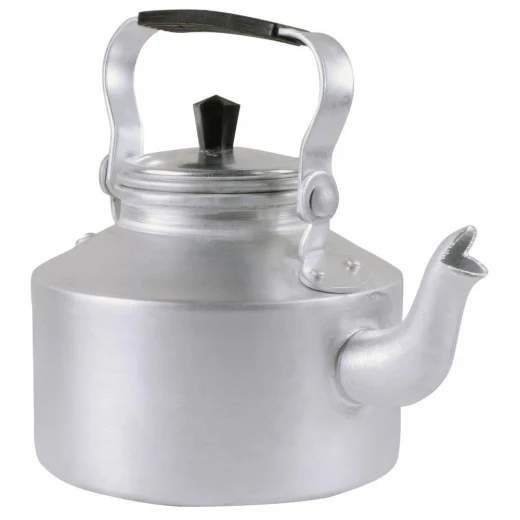 Atad 4.7L Indian Aluminum Teapot with Built-in Strainer – Rust-Resistant & Heat-Tolerant – Silver Atad 4.7L Indian Aluminum Teapot with Built-in Strainer – Rust-Resistant & Heat-Tolerant – Silver