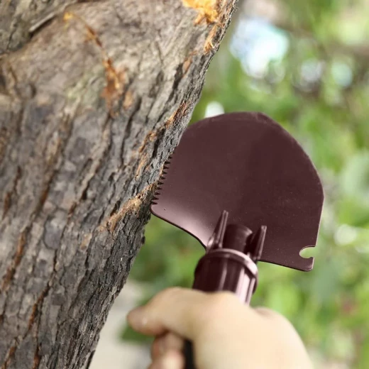 Foldable Shovel 41×9.5×4 cm with Compass & Axe – Compact, Heavy-Duty Multi-Tool - Atad - Image 6