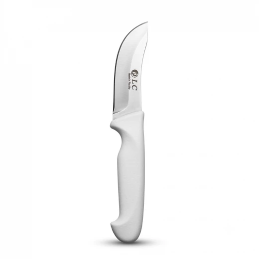 ATAD Turkish Professional Skinning Knife 10 cm – Stainless Steel Curved Blade with Ergonomic White Handle ATAD Turkish Professional Skinning Knife 10 cm – Stainless Steel Curved Blade with Ergonomic White Handle