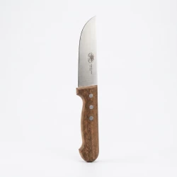 ATAD Japanese Professional Knife 13 cm – High-Performance Stainless Steel Butchering & Boning Knife with Classic Wooden Handle