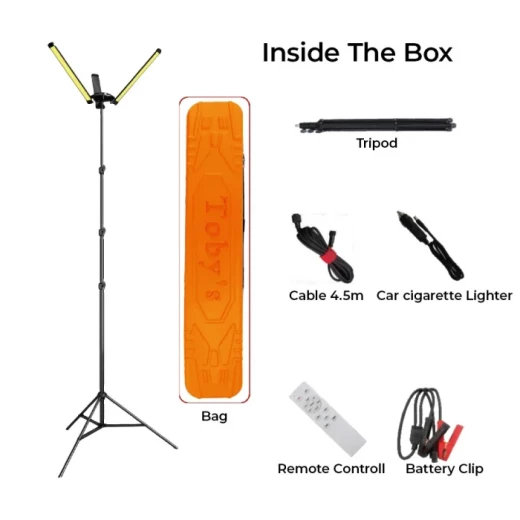 Toby's VIP 15 Pro Sanara Camping Light 130W Outdoor LED Lamp 13000 Lumens for Desert Picnics Barbecue and Parties - Tobys - Image 2