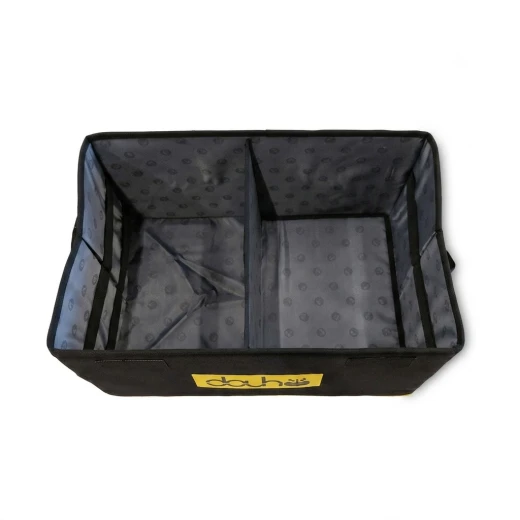 ATAD Multi-Purpose Fabric Storage & Organizer Box (50 × 30 × 27 cm) - Heavy-Duty Storage Box with Patterned Cover & Side Handles for Home, Car & Travel - Atad - Image 4